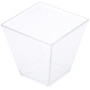 GUILLIN - MOULIPACK VERINE120C SACHET DE 50 Verrine de Forme Pyramidale 12Cl, Polystyrène, Transparent, 5,9 x 5,9 x 5,6 cm, Cris