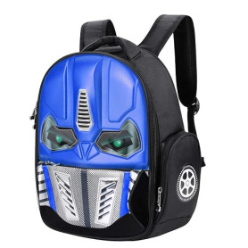 Sac à Dos pour le Robot d'enfants Cartable Maternelle Fille Garçon Sac à Dos 3D Voiture Brillant Cartable Scolaire Primaire Écol