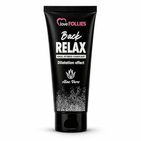 Lovefollies back relax Lubrifiant Anus Dilatant Relaxant à la Aloe Vera avec anesthésique- lubrifiant intime a l'eau et de silic