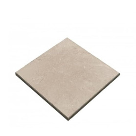 Jardinex Dalle terrasse béton Composite recyclé 50x50x3 cm - 7 kg : Facile à Poser - Sable