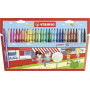 STABILO - Feutre de coloriage - power - Étui carton x 30 feutres pointe moyenne - coloris assortis