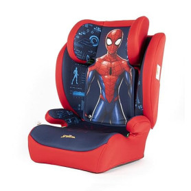 Tataway Marvel Spiderman i-Size, siège auto pour enfant 15-36 kg (3,5-12 ans), 100-150 cm, groupe 2/3, s'installe avec une ceint