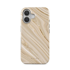 BURGA Coque Unisexe pour iPhone 16 Plus – Design Hybride Double Couche avec TPU Anti-Choc, Finition Résistante aux Rayures et Re