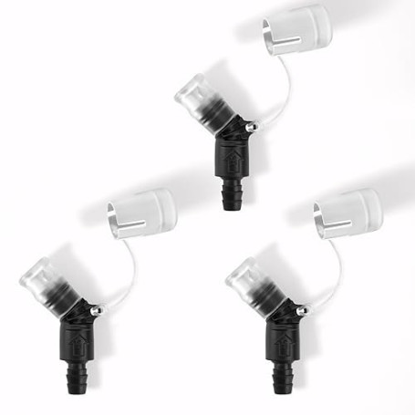 3pcs Valves de Rechange pour Système Hydraulique, Embouts Buccaux pour Sac d'Hydratation Accessoires de Remplacement pour Poche