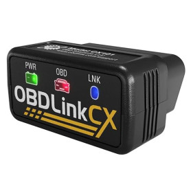 OBDLink CX Adaptateur OBD2 Bluetooth 5.1 pour BMW et Mini, Compatible BimmerCode, iPhone/iOS & Android – Codage véhicule et diag