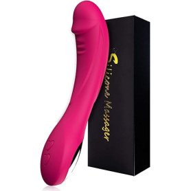 Vibromasseur pour Femme,Clitoridien Puissant Silencieux Point G Vibrateur Sexuel Masseur,12 Mode Vibration Silicone Ultra Puissa