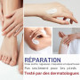 OUKEYA Crème d'Uree 40%, Crème Pieds Très Secs et Abîmés, Réparatrice Hydratante pour Crevasses Mains, Crème Gerçures Engelures,
