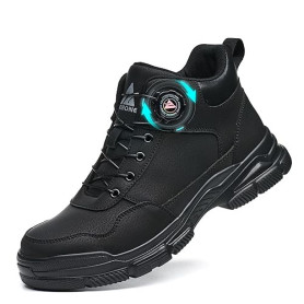 AOACOEBN Chaussures de Sécurité Hommes Femmes Imperméable Bottines de Travail Légère Antidérapant Bottines de Sécurité avec Embo