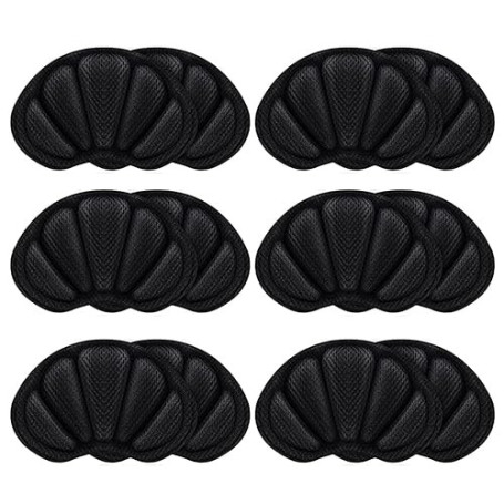 Tsathoggua Lot de 6 Paires Coussinets, Protection Chaussure Homme et Femme, Inserts de Talons, épais, Autocollants, pour l'arriè