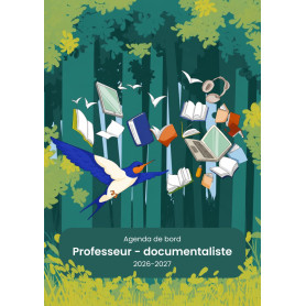 Agenda de bord professeur documentaliste 2026 - 2027: Carnet A4, semainier, planning annuel