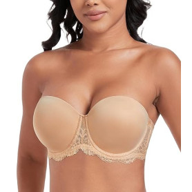 DotVol Femme Soutien-Gorge Grande Taille avec Armature Soutien Complet Bretelle Plusieurs Façons à Porter | Femme, Bretelle, Plu