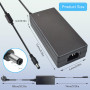 Adaptateur 5V 10A, Alimentation CC 5V 50W à Haute Intensité, Adaptateur Universel pour Bandes LED, moniteur LCD, imprimante 3D e