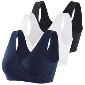 COLOMI Soutien-gorge d'allaitement sans coutures pour femme