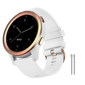 NotoCity Bracelet Vivoactive 4S, remplacement de silicone souple pour bracelet de montre de 18 mm pour montre intelligente Garmi