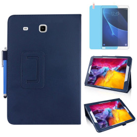 Tablettes Coque pour Samsung Galaxy Tab E 9.6 inch 2015 (SM-T560 T561 T565 T567V),Full De Protection Multi-Angle Debout Etui Cui
