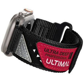 ULTIMAL Bracelet Compatible avec Apple Watch 11/10/9/8/7/6/5/4/3/2/1 SE3/SE2/SE Ultra 3/2/1, Bracelet Sport en Nylon Respirant e