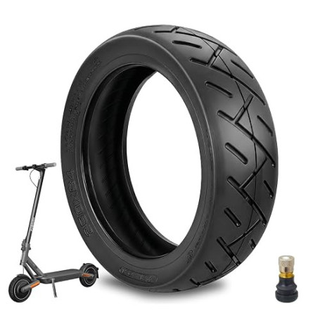 VOLOHAS Pneu de route 250 x 64 - Pneus à air épais de 10 pouces pour scooter électrique Xiaomi 4ultra, Navee S65, Navee S65C - R