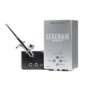 Gaahleri Kit aérographe, série Ambition GTS-06, aérographe et compresseur d'air avec contrôle d'air