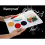 Lot de 10 feuilles de papier autocollant en vinyle blanc A4 imperméable pour imprimante jet d'encre et impression laser et jet d