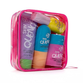 W7 Skin Quench Full Size Skincare Coffret Cadeau - Ensemble de Soins Hydratants à l'Aloe Vera et aux Céramides - Routine Complèt