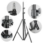 EMART Trépied en Aluminium Stable 260 cm pour Photographie, Trépied à Lampe pour Studio Vidéo et Photo, Arrière-Plan, Boîte à Lu