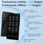 VXVMN Traducteur Vocal Instantané Sans Connexion, Portable Traducteur Instantané Traducteur Simultané avec 148 Langues, Traducte