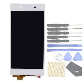 VEKIR Pièces de Rechange de téléphones Portables pour Sony Xperia Z5 E6603 E6633 E6653 E6683 Écran Complet de numériseur de Cont