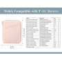 TiMOVO 9-11" Étui pour Tablette, Compatible avec iPad 11" A16 2025, iPad 10,9"/10,2"/Air 11" 5e/4e Gén.10,9", Galaxy Tab A9+/A11