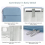 Dadanism 9-11 Pouces Housse Pochette Tablette pour iPad (A16) 11", iPad Air M4 M3 11", iPad Pro M5 M4 11", iPad 10e Gén 10,9", i