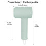 NIUAWASA Batteur à Main Électrique, Fouet à Main Portable sans Fil avec 3 Vitesses Rechargeables et 2 Fouets Détachables pour la