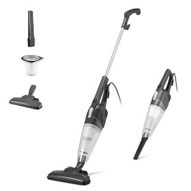 Amazon Basics Aspirateur balai, appareil 2 en 1 avec câble, moteur ECO, filtre Remplaçable, léger, Noir