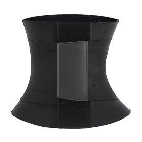 YOSICIL Taille Trainer Ajustable Shape Sculptants Sports Transpiration Ventre Plat Femme 3 Bandes de Scratch Serre Taille Elasti