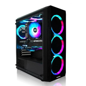 Greed® MK2 - High End PC Gamer - AMD Ryzen 7 5700X + Nvidia Geforce RTX 5060 Ti (8Go) - Ordinateur RGB Ultra Rapide + PC Gaming