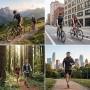 Gilet de Trail Ultraléger, Sac à Dos Running Léger pour Marathon, Cyclisme, Randonnée et Activités de Plein Air