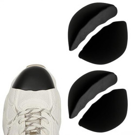 2 Paires Inserts De Remplissage D'orteils Unisexes Respirants Et Doux,D'inserts de Rembourrage D'orteils pour Chaussures Lâches,