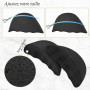 AHQiZFX Lot de 3 paires de semelles intérieures pour chaussures trop grandes, rembourrage d’orteils et de l’avant-pied, réducteu