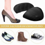AHQiZFX Lot de 3 paires de semelles intérieures pour chaussures trop grandes, rembourrage d’orteils et de l’avant-pied, réducteu