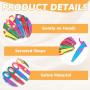 6 PCS Ciseaux de Bricolage Vagues Travaux Manuels Dentelés Découpe Zig Zag Cranteurs et de Bordure Sécurité Pour Artistique