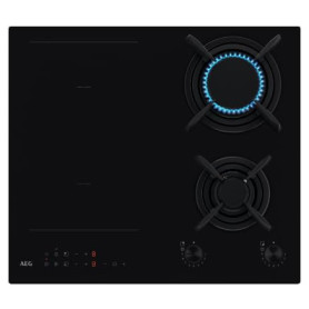AEG HDB64623NB Built-in Black 60 cm Combi 4 Cooker