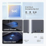 UGREEN NASync DH4300 Plus NAS de Bureau 4 Baies, Port LAN 2,5 GbE, 8 Go RAM, Connexion NFC One-Touch, Album Familial/Bébé AI, Cl