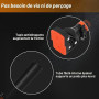 Barre de traction pour cadre de porte sans vis avec verrouillage fileté innovant pour un maintien sûr – Barre de traction de 72