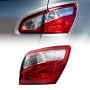 Convitex Feu Arrière Gauche Droit pour Qashqai/Qashqai+2 I (J10, NJ10) SUV 2010-2014, Pièces de rechange 26555-BR00A/26550-BR00A