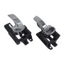 KASturrboo Poignée de Porte pour Nissan Qashqai J10 JJ10 2007-2013 Chromée Poignée Gauche Droite 80671-JD00E 80670-JD00E 2 pièce