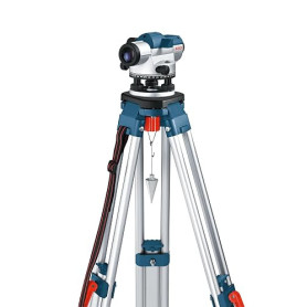 Bosch Professional Niveau Optique GOL 26 D (Grossissement 26x, Unité de Mesure : 360 de grés, Portée : jusqu'à 100 m, dans un Co