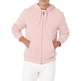 Amazon Essentials Homme Sweat à Capuche en Polaire avec Fermeture Éclair intégrale (Grandes Tailles Disponibles)