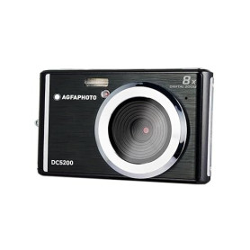 AgfaPhoto Realishot DC5200 - Appareil Photo Compact, 21MP, Ecran LCD 2,4", Zoom Digital 8X, Vidéo HD 720p, Batterie Lithium, Car