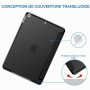 JETech Coque pour iPad 10,2 Pouces (Modèle 2021/2020/2019, 9ème/8ème/7ème Génération), Housse Étui avec Veille/Réveil Automatiqu