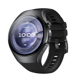 HUAWEI Watch 5 46mm Montre connectée, Technologie X-Tap à détection Multiple, Votre santé en Un Coup d'œil, eSIM, ECG,Smart Gest