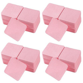 xiluuyou 800 Pièces Coton Ongles Gel Non Pelucheux, Lingettes non Pelucheuses, Coton Ongles Gel Vernis Remover Wipes, Enlever de