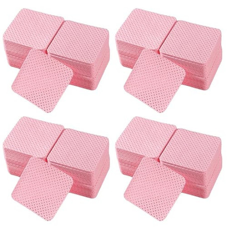 xiluuyou 800 Pièces Coton Ongles Gel Non Pelucheux, Lingettes non Pelucheuses, Coton Ongles Gel Vernis Remover Wipes, Enlever de